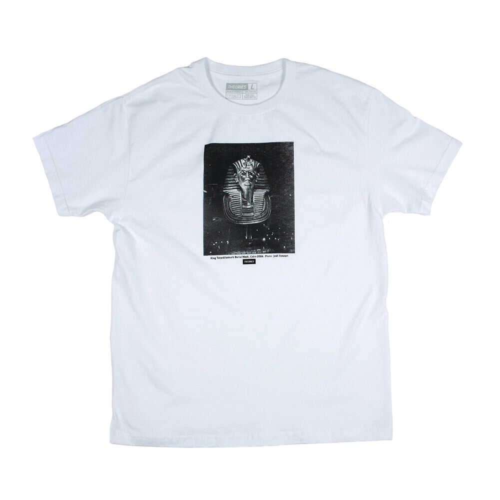 Theories Tee (M) King Tut White