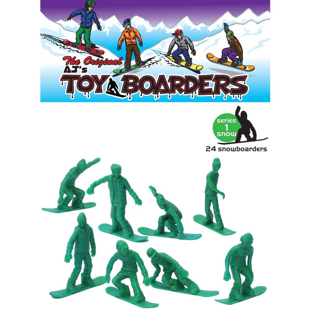 Toyboarders Snow 1 Green 24 pack