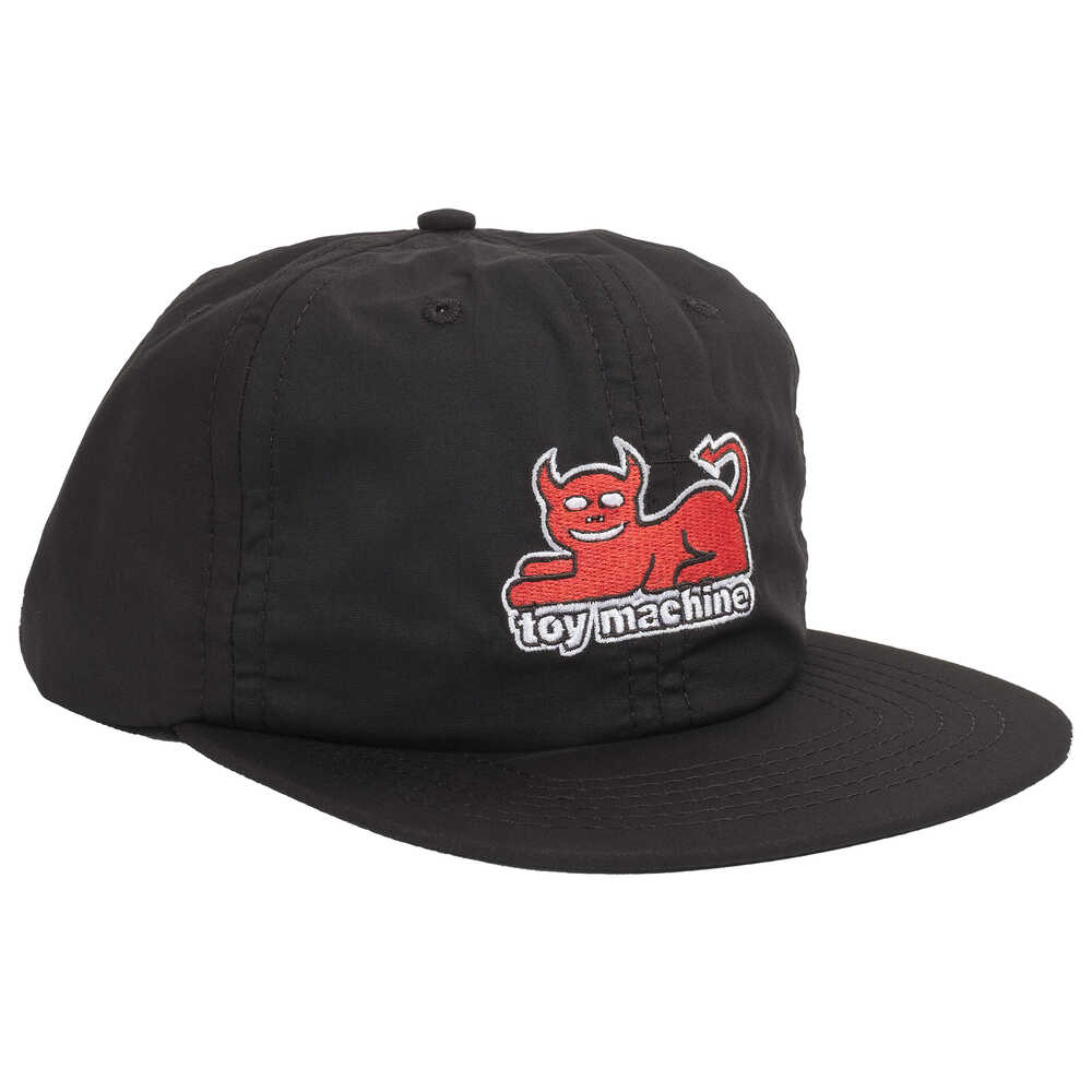 Toy Machine Hat Devil Cat Black