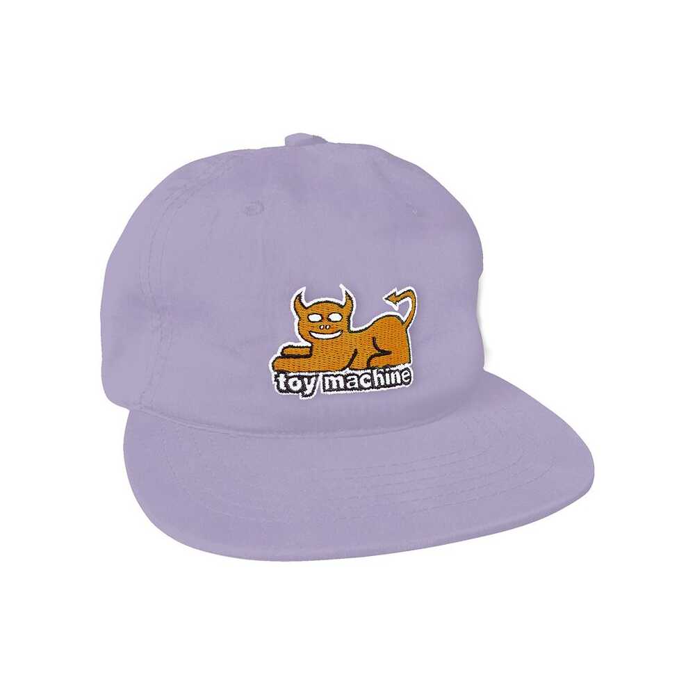 Toy Machine Hat Devil Cat Lavender