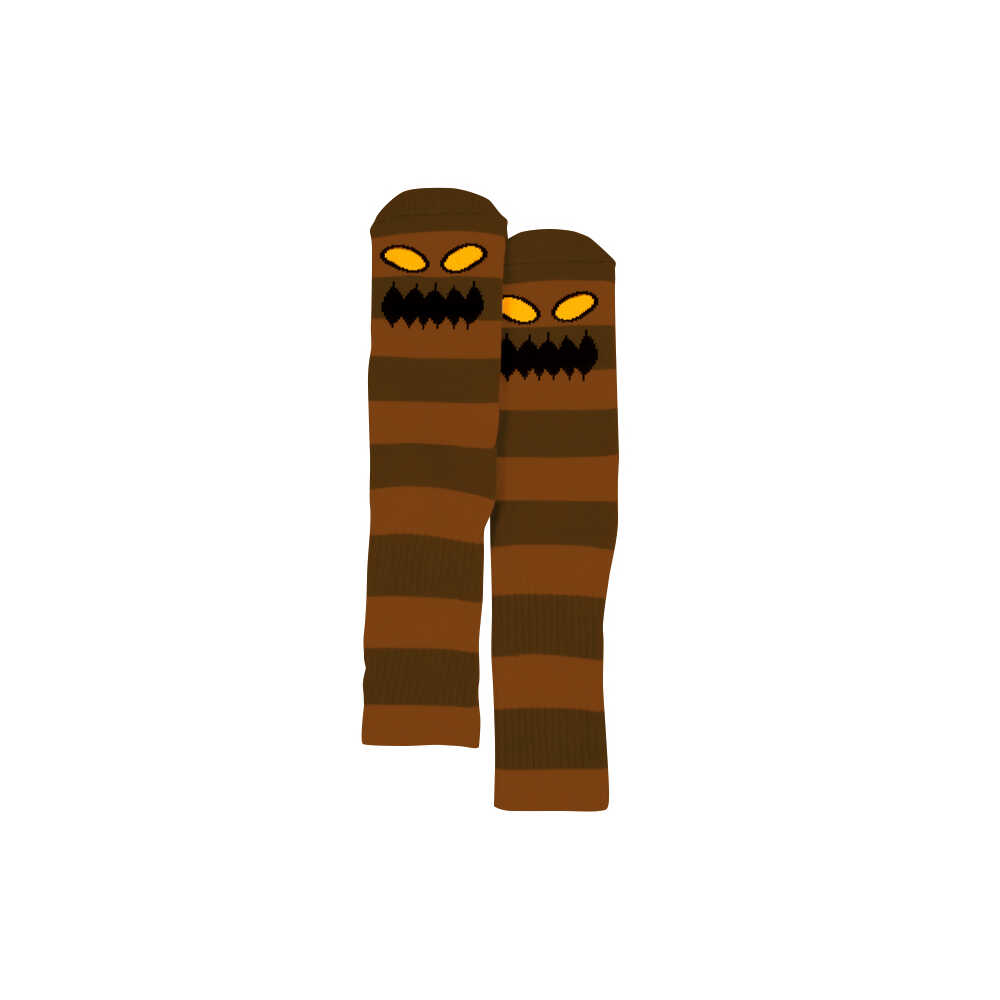 Toy Machine Socks Big Stripe Brown