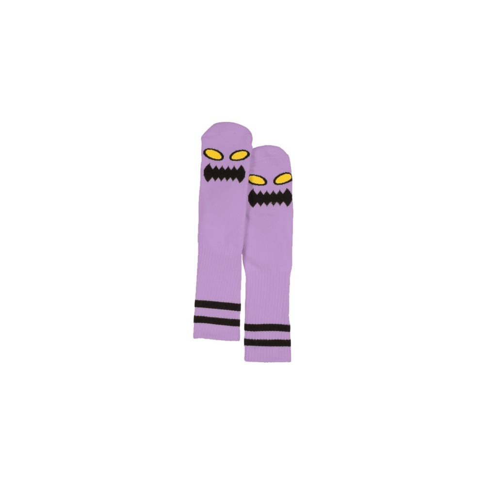 Toy Machine Socks Monster Face Sock Lavender