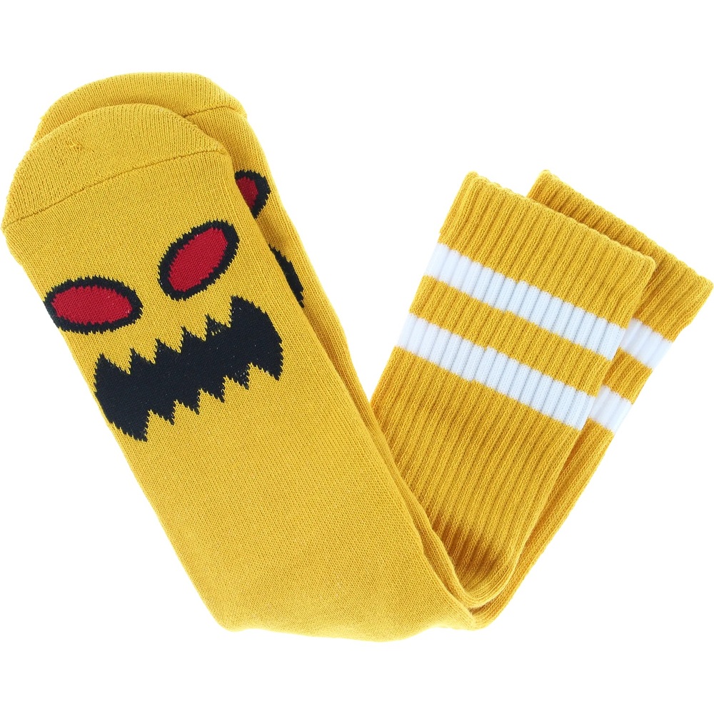 Toy Machine Socks Monster Face Sock Mustard