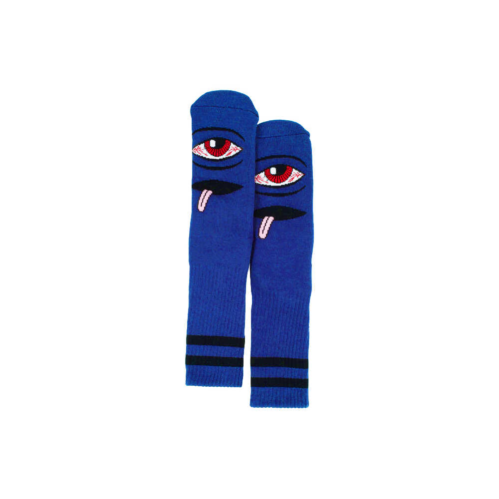 Toy Machine Socks Bloodshot Sect Eye Blue