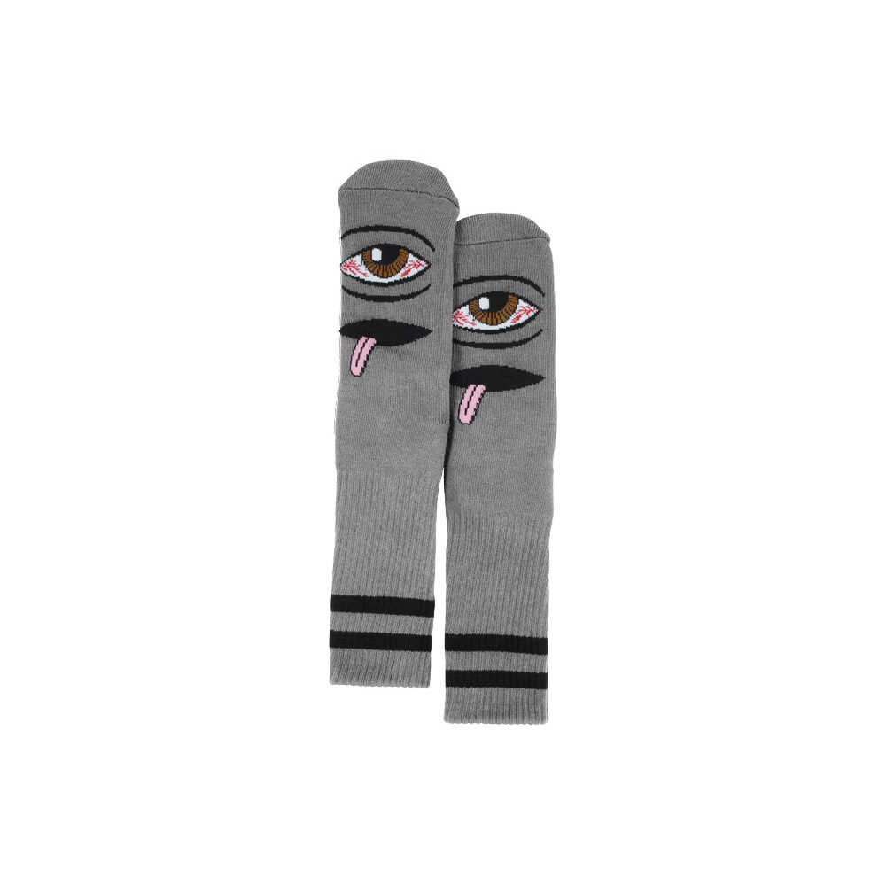 Toy Machine Socks Bloodshot Sect Eye Grey