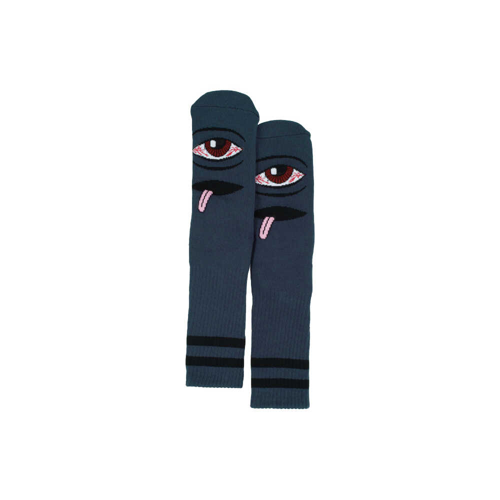 Toy Machine Socks Bloodshot Sect Eye Slate