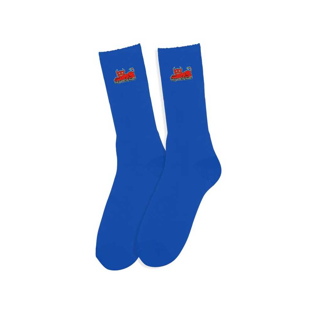 Toy Machine Socks Devil Cat Blue