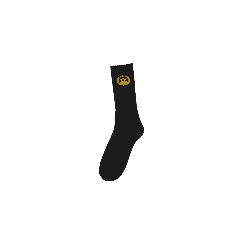 Toy Machine Socks Matokie Emb. Logo Sock Black