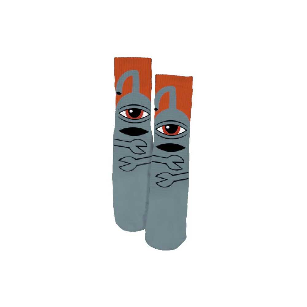 Toy Machine Socks Sect Hug Grey