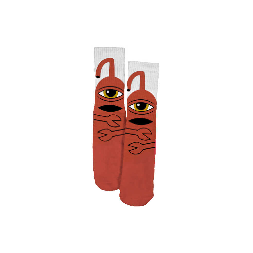 Toy Machine Socks Sect Hug Orange