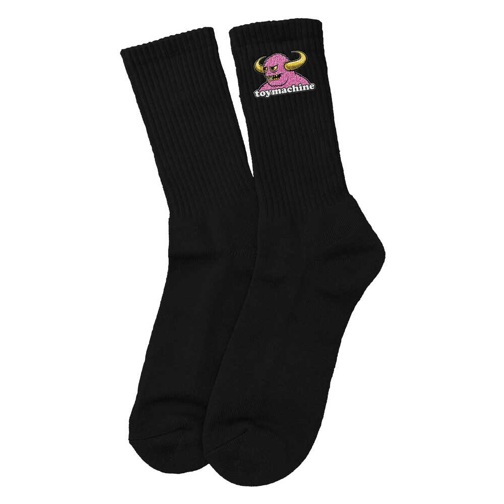 Toy Machine Socks Brain Monster Black