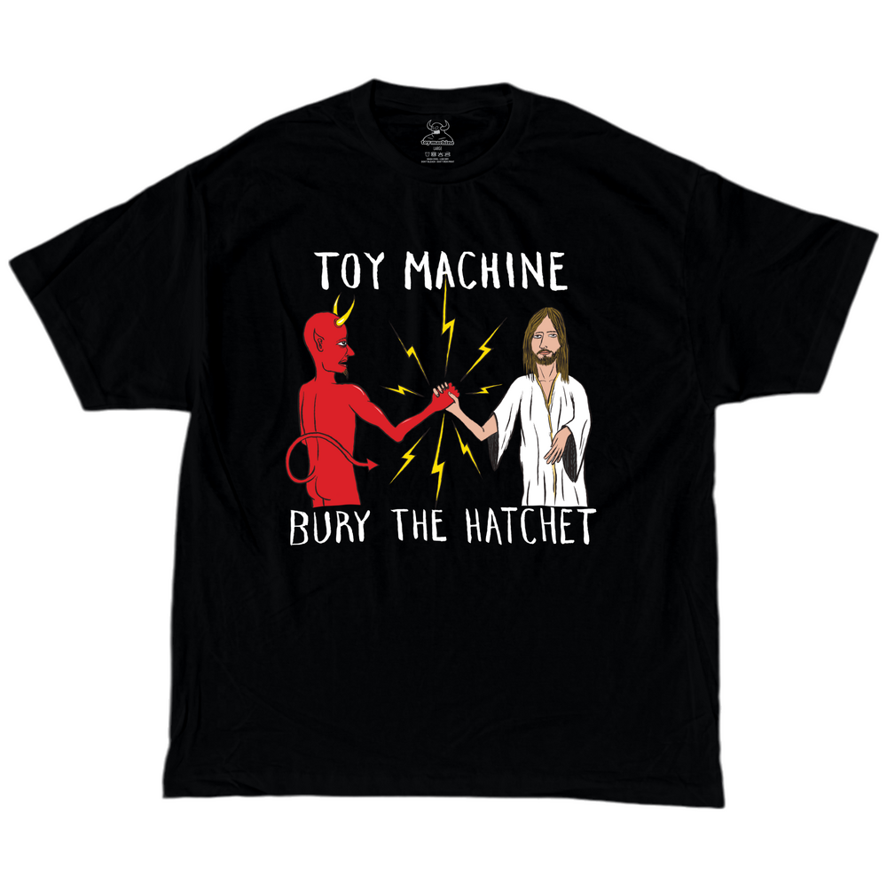 Toy Machine Tee Bury the Hatchet (S) Black