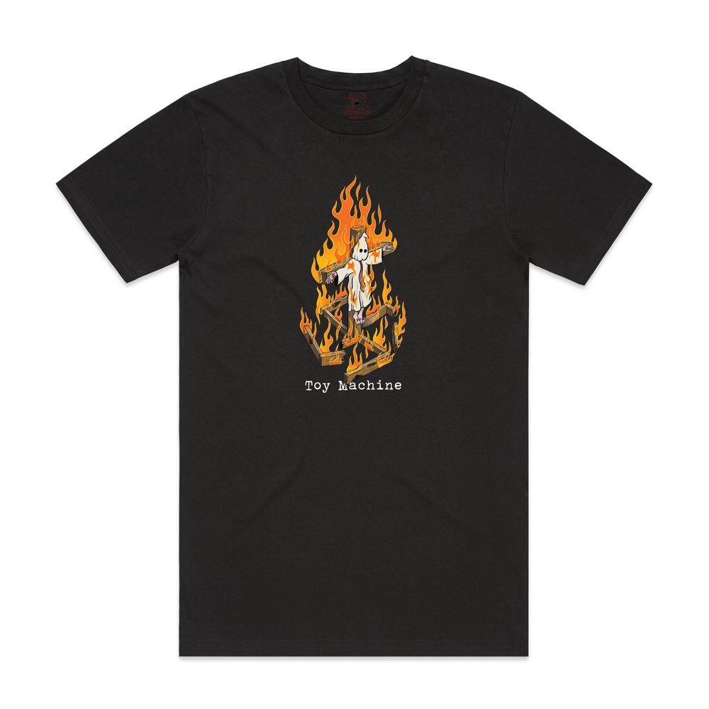 Toy Machine Tee Charred Cross V2 (S) Black