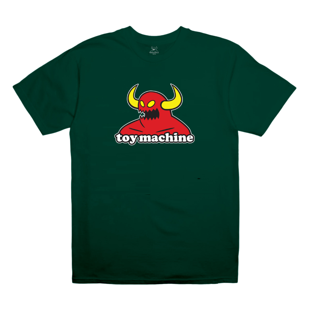 Toy Machine Youth Tee Monster (Youth 8) Forest Green
