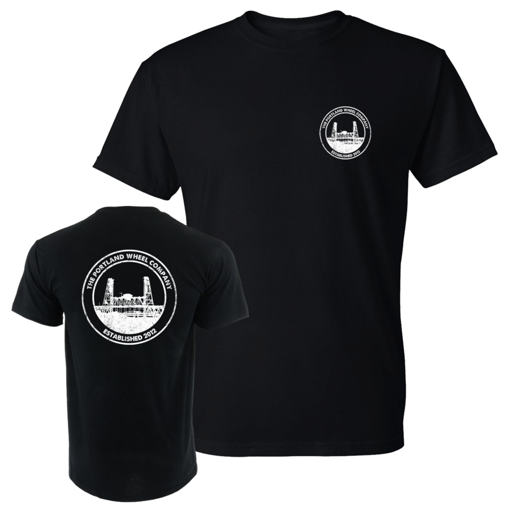 TPWC Tee Badge Black