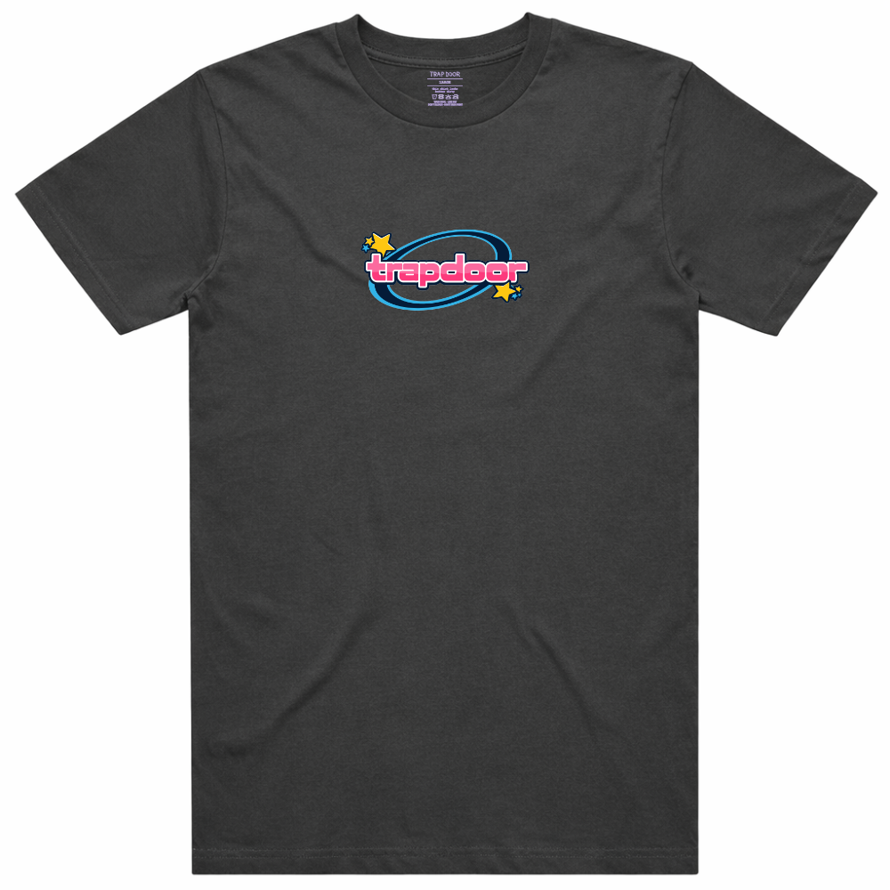 Trap Door Tee (S) 2000s Coal