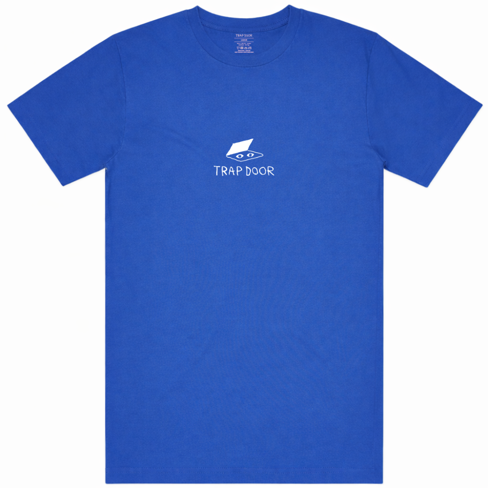 Trap Door Tee (S) Logo Bright Royal