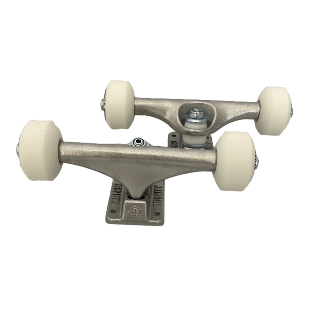 Trinity Trucks/Wheels/Bearings Combo 4.75 Raw