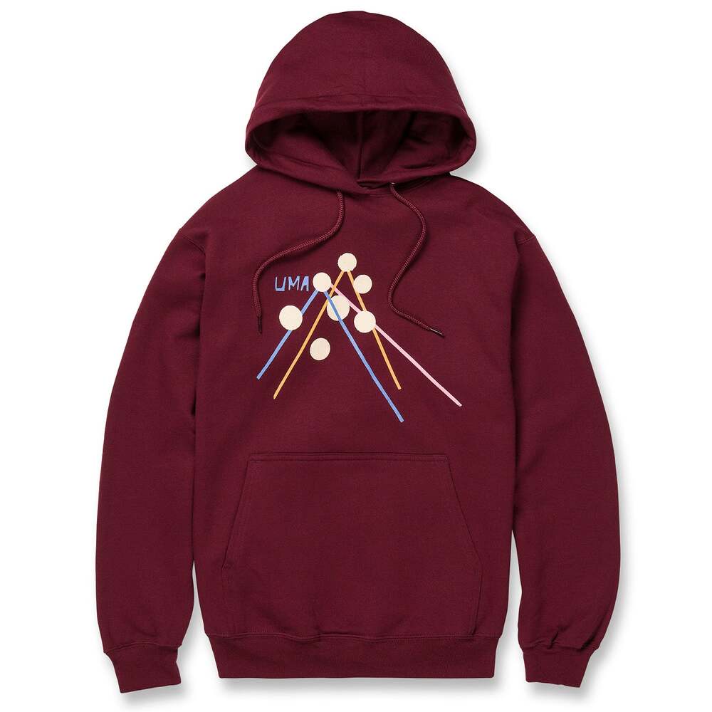 Uma Hoodie (L) Sticks Maroon