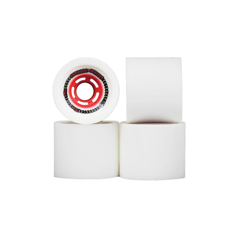 Venom Wheels Cannibals 76mm 78a White/Red