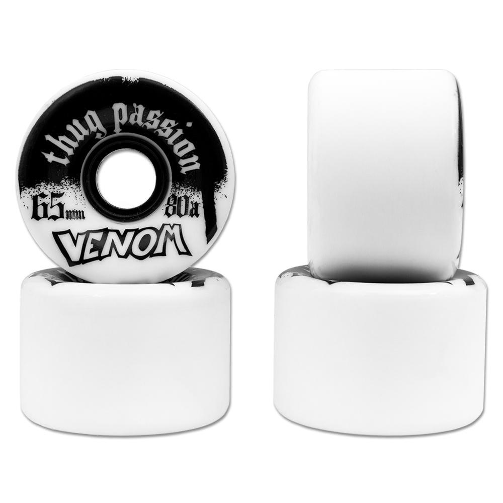 Venom Wheels Thug Passions 65mm 80a White